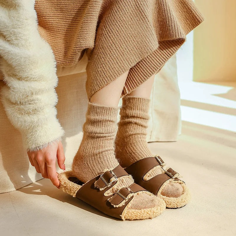 Nordun™ Wärmende Socken aus Kaschmirwolle – 3er-Pack